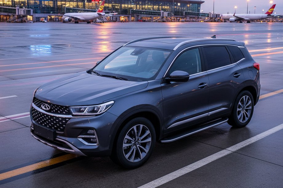 Chery Tiggo 7 2020- Praguri Laterale Tayga Grey (2 buc, Aluminiu) Image