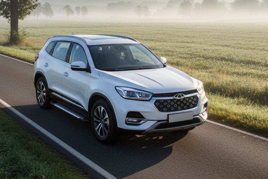 Chery Tiggo 8 2017- Praguri Laterale Line (2 buc, Aluminiu) Image