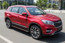 Chery Tiggo 8 2017- Praguri Laterale Maya Red (2 buc, Aluminiu) foto 1