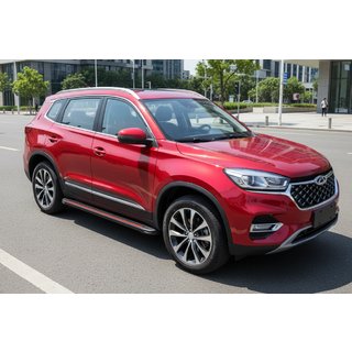 Praguri Laterale Maya Red (2 buc, Aluminiu) Chery Tiggo 8 2017- foto 1