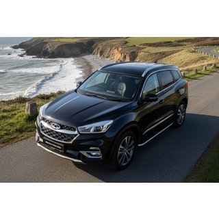 Praguri Laterale Maydos V1 (2 buc, Aluminiu) Chery Tiggo 8 2017- foto 1