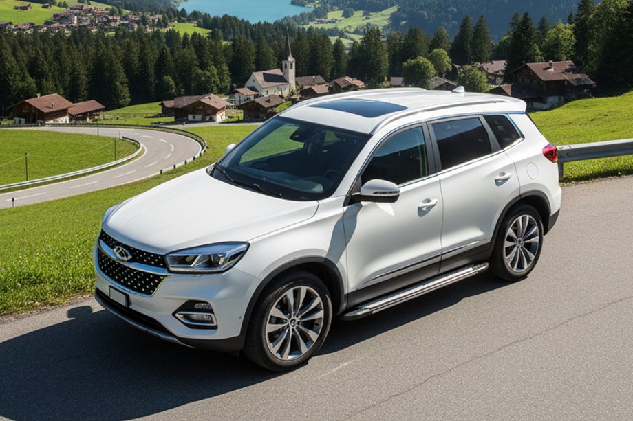 Chery Tiggo 8 2017- Praguri Laterale Rainbow (2 buc, Aluminiu) Image