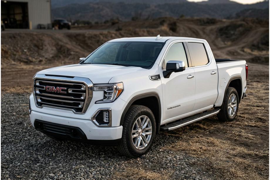 GMS Sierra 2019- Praguri Laterale Fullmond (2 buc, Aluminiu) Image