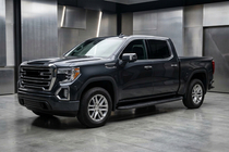 GMS Sierra 2019- Praguri Laterale Tayga Black (2 buc, Aluminiu) foto 1