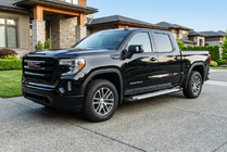 GMS Sierra 2019- Praguri laterale Allmond Grey (2 buc, aluminiu) foto 1