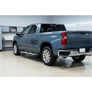 Praguri laterale Allmond Grey (2 buc, aluminiu) Chevrolet Silverado 2019- foto 2