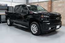 Chevrolet Silverado 2019- Praguri Laterale New Vision Black (2 buc, Aluminiu) foto 1