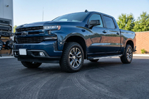Chevrolet Silverado 2019- Praguri Laterale Maya V1 (2 buc, Aluminiu) foto 1