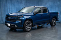 Chevrolet Silverado 2019- Praguri Laterale Maya Blue (2 buc, Aluminiu) foto 1