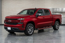Chevrolet Silverado 2019- Praguri Laterale Maya Red (2 buc, Aluminiu) foto 1