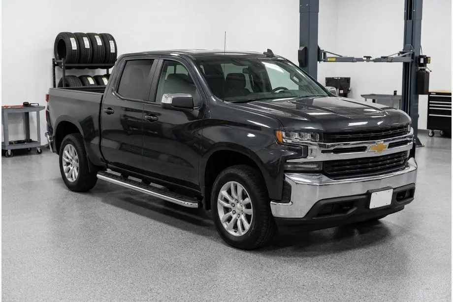 Chevrolet Silverado 2019- Praguri Laterale Maydos V1 (2 buc, Aluminiu) Image