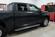 Chevrolet Silverado 2019- Praguri Laterale Maydos V2 (2 buc, Aluminiu) foto 1