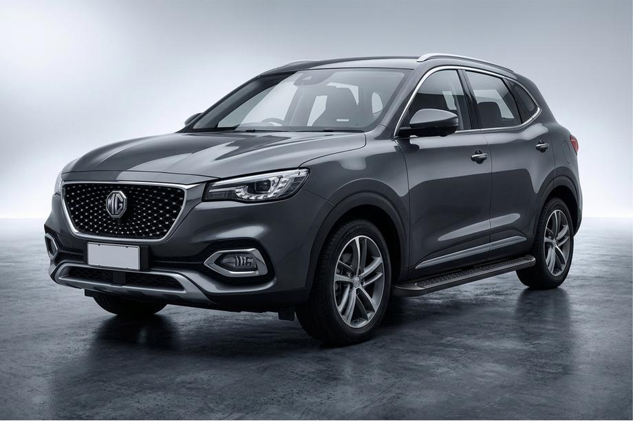 MG HS 2018- Praguri Laterale Allmond Black (2 buc, Aluminiu) Image