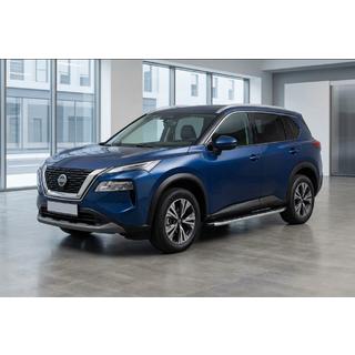 Praguri Laterale Fullmond (2 buc, Aluminiu) Nissan X-trail T33/Rogue 2022- foto 1