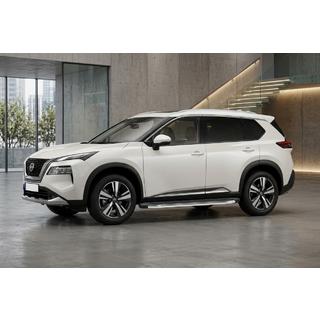 Praguri Laterale BlackLine (2 buc, Aluminiu) Nissan X-trail T33/Rogue 2022- foto 1