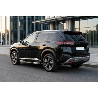 Praguri Laterale Tayga V2 (2 buc, Aluminiu) Nissan X-trail T33/Rogue 2022- foto 1