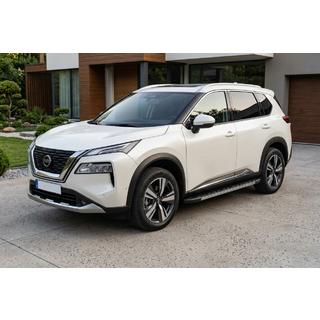 Praguri Laterale Duru (2 buc, Aluminiu) Nissan X-trail T33/Rogue 2022- foto 1
