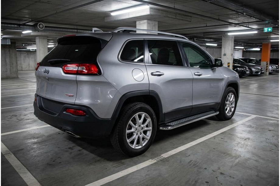 Jeep Cherokee KL 2013- Praguri Laterale Maydos V2 (2 buc, Aluminiu) Foto 1