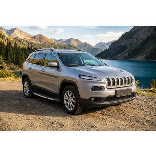 Praguri Laterale Duru (2 buc, Aluminiu) Jeep Cherokee KL 2013- foto 1