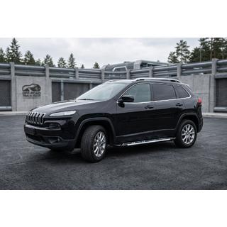 Praguri Laterale Sunrise (2 buc, Aluminiu) Jeep Cherokee KL 2013- foto 1