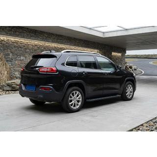 Praguri Laterale Allmond Black (2 buc, Aluminiu) Jeep Cherokee KL 2013- foto 1