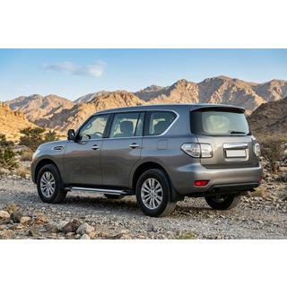 Praguri Laterale Rainbow (2 buc, Aluminiu) Nissan Armada 2016-2024 foto 1