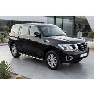 Praguri Laterale Maydos V1 (2 buc, Aluminiu) Nissan Armada 2016-2024 foto 1