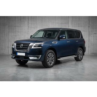 Praguri Laterale Maydos V2 (2 buc, Aluminiu) Nissan Armada 2016-2024 foto 1