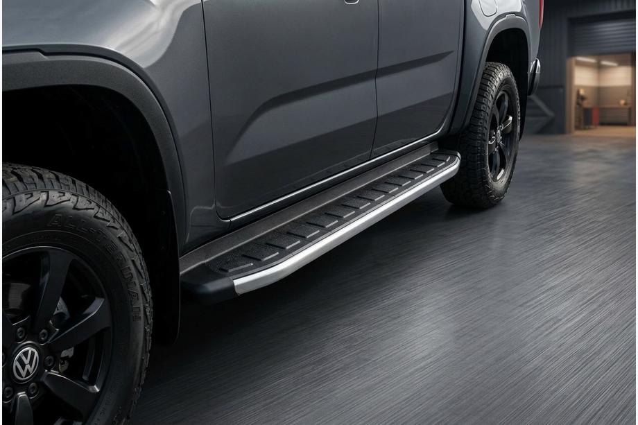 Volkswagen Amarok 2022- Praguri Laterale Fullmond (2 buc, Aluminiu) Image