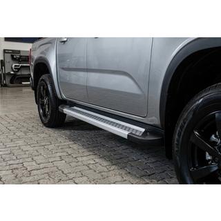 Praguri Laterale Vision New Grey (2 buc, Aluminiu) Volkswagen Amarok 2022- foto 1