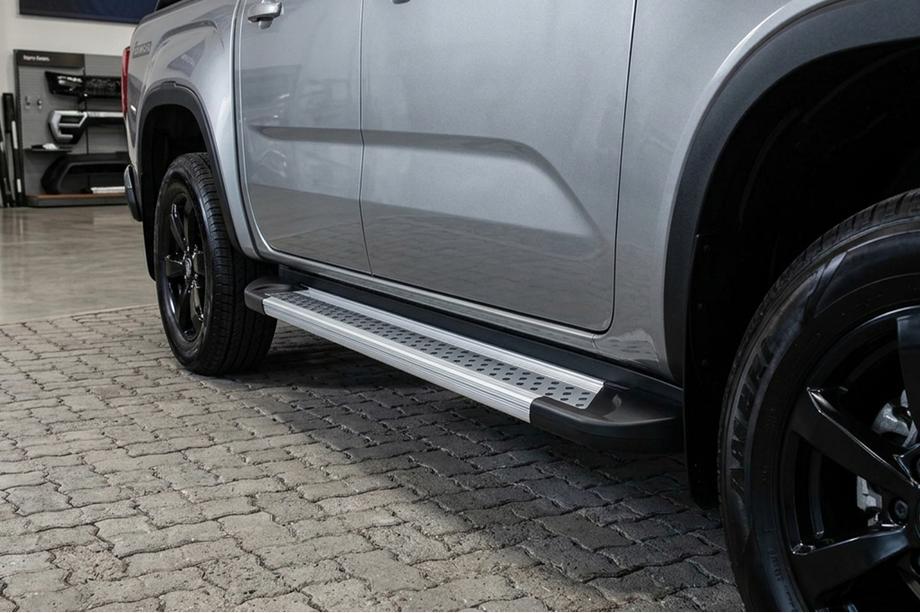 Volkswagen Amarok 2022- Praguri Laterale Vision New Grey (2 buc, Aluminiu) Foto 1