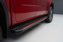 Volkswagen Amarok 2022- Praguri Laterale Maya Red (2 buc, Aluminiu) foto 1
