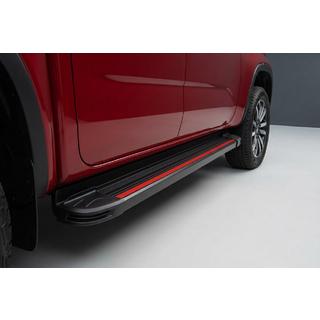 Praguri Laterale Maya Red (2 buc, Aluminiu) Volkswagen Amarok 2022- foto 1