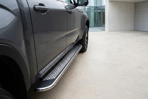 Volkswagen Amarok 2022- Praguri Laterale Maydos V2 (2 buc, Aluminiu) foto 1
