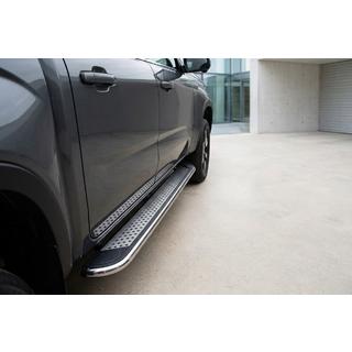 Praguri Laterale Maydos V2 (2 buc, Aluminiu) Volkswagen Amarok 2022- foto 1