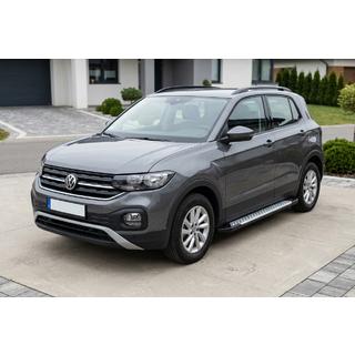 Praguri laterale Allmond Grey (2 buc, aluminiu) Volkswagen T-Cross 2019- foto 1