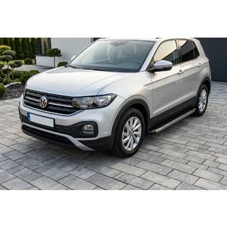 Praguri Laterale BlackLine (2 buc, Aluminiu) Volkswagen T-Cross 2019- foto 1