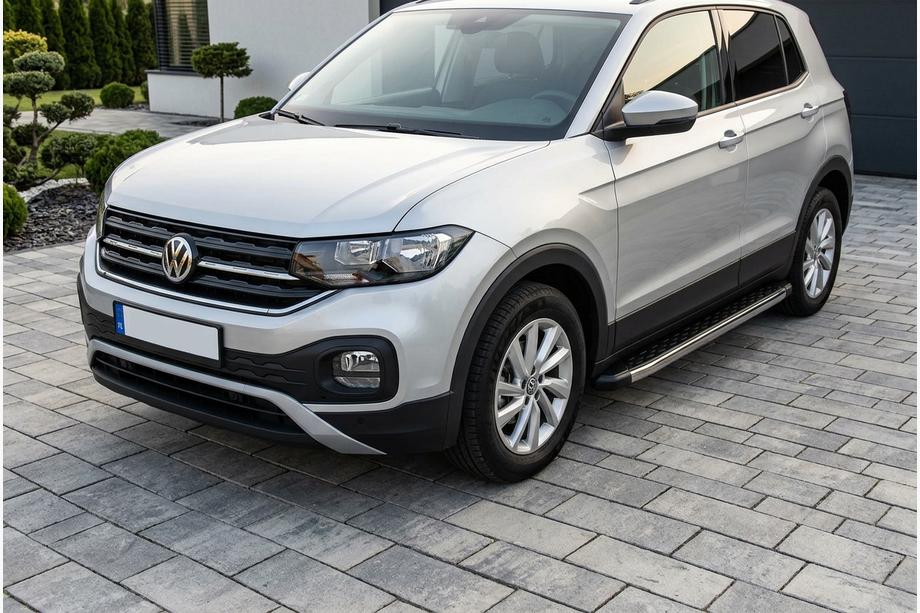 Volkswagen T-Cross 2019- Praguri Laterale BlackLine (2 buc, Aluminiu) Foto 1