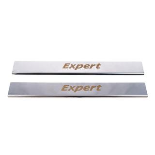 Protectii praguri inox (Carmos, 2 buc) Peugeot Expert 2007-2016 foto 2