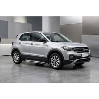 Praguri Laterale Rainbow (2 buc, Aluminiu) Volkswagen T-Cross 2019- foto 1