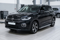 Volkswagen T-Cross 2019- Praguri Laterale Maydos V2 (2 buc, Aluminiu) foto 1