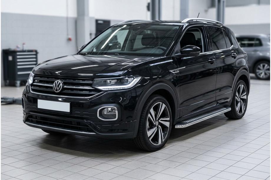 Volkswagen T-Cross 2019- Praguri Laterale Maydos V2 (2 buc, Aluminiu) Image