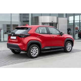 Praguri Laterale Allmond Black (2 buc, Aluminiu) Toyota Yaris/Yaris Cross (XP210) 2020- foto 1