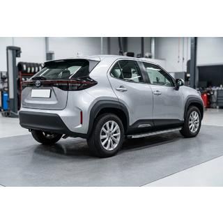 Praguri Laterale BlackLine (2 buc, Aluminiu) Toyota Yaris/Yaris Cross (XP210) 2020- foto 1