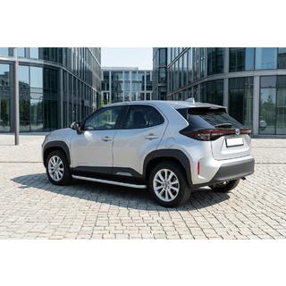 Praguri Laterale Tayga Grey (2 buc, Aluminiu) Toyota Yaris/Yaris Cross (XP210) 2020- foto 1