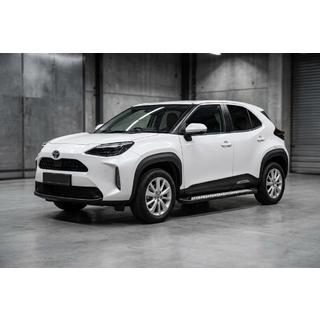 Praguri Laterale Vision New Black (2 buc, Aluminiu) Toyota Yaris/Yaris Cross (XP210) 2020- foto 1