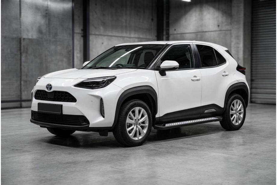Toyota Yaris/Yaris Cross (XP210) 2020- Praguri Laterale Vision New Black (2 buc, Aluminiu) Foto 1
