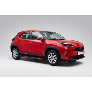 Praguri Laterale Maya Red (2 buc, Aluminiu) Toyota Yaris/Yaris Cross (XP210) 2020- foto 1