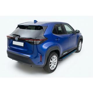 Praguri Laterale Maya Blue (2 buc, Aluminiu) Toyota Yaris/Yaris Cross (XP210) 2020- foto 1