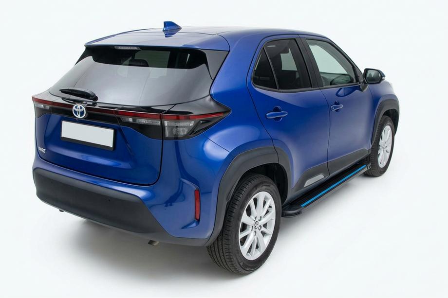 Toyota Yaris/Yaris Cross (XP210) 2020- Praguri Laterale Maya Blue (2 buc, Aluminiu) Image